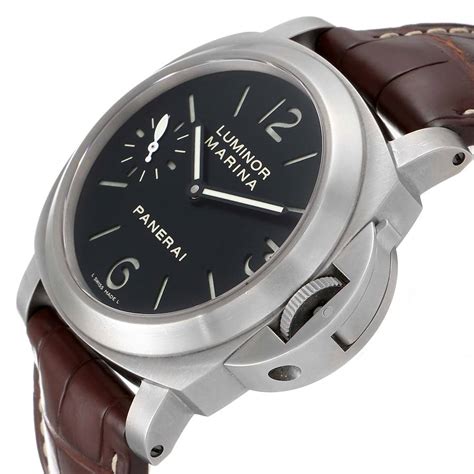 titanium panerai 44mm|luminor marina Panerai watch price.